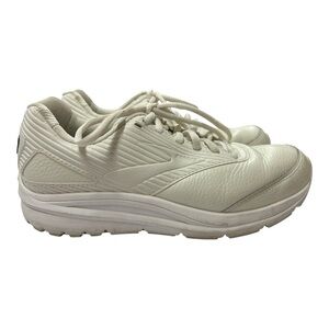 Brooks Women's White Size 8 Athletic Walking Running Shoes DNA Cushion
